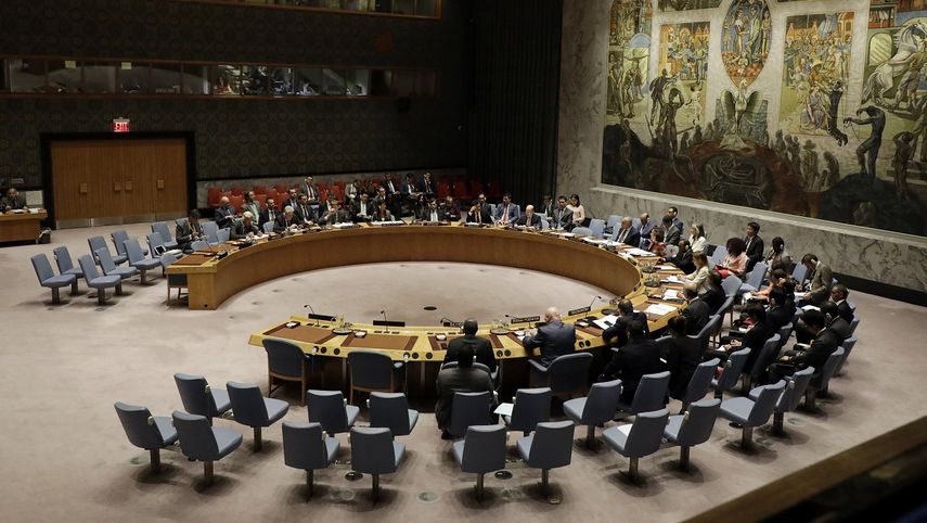 Fotografía de una sesión del&nbsp;Consejo&nbsp;de&nbsp;Seguridad&nbsp;sobre la situación de Corea del Norte el martes 29 de agosto de&nbsp;2017, en la sede del organismo en Nueva York.