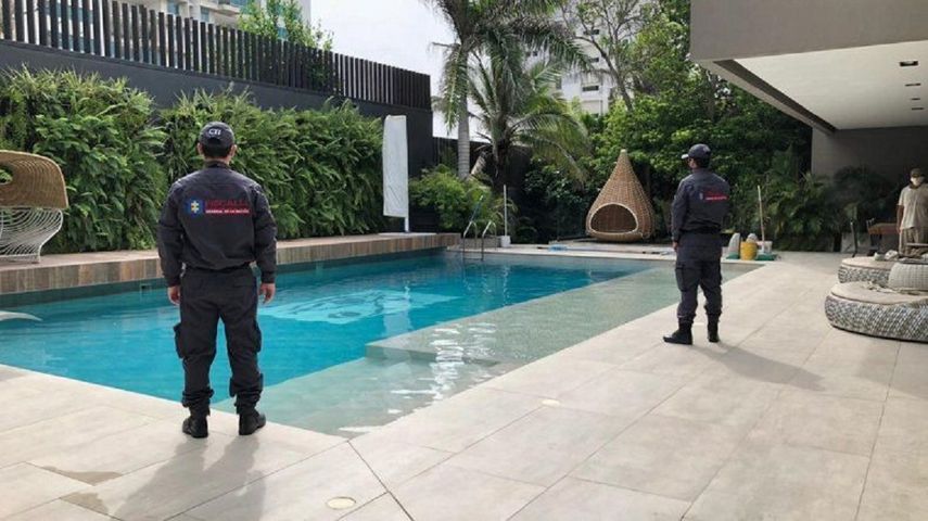 La Fiscalía de Colombia publicó las imágenes de la casa confiscada de Alex Saab. La propiedad tiene un valor aproximado de 8 millones de dólares.&nbsp;