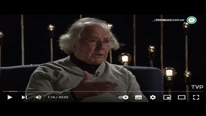 El argentino Premio Nobel de la Paz 1980 y defensor de derechos humanos, Adolfo Pérez Esquivel.