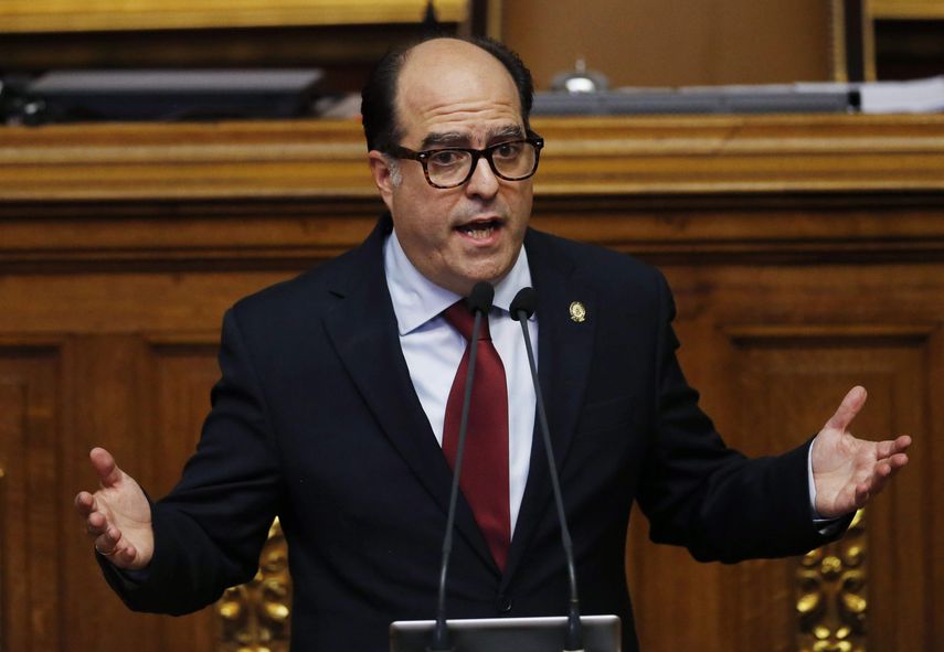 Julio Borges, jefe de la Asamblea Nacional (AN) venezolana.