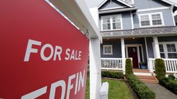 Letrero de venta de una vivienda en Estados Unidos.&nbsp;