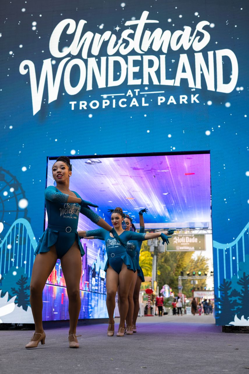 Tropical Park de Miami da la bienvenida a la época decembrina 2024 con Christmas Wonderland.