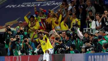 El central colombiano fue figura tanto dentro del terreno como fuera de él por su gol.&nbsp;