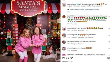 La presentadora Adamari López y su hija, Alaïa.