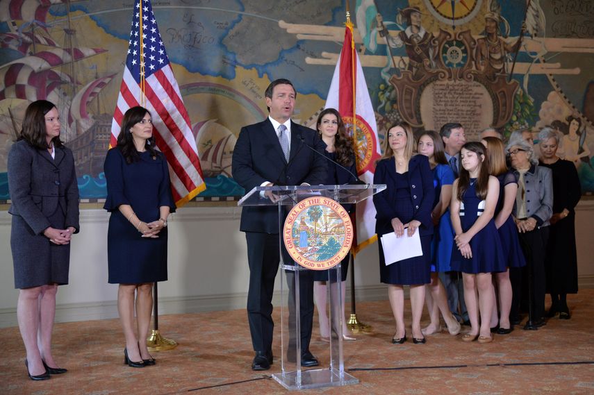 El gobernador de Florida,&nbsp;Ron DeSantis.