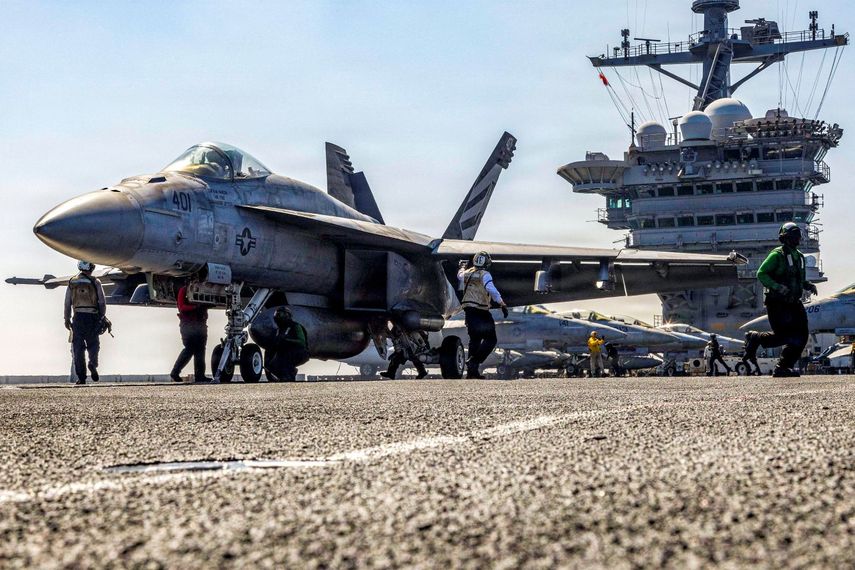 Imagen del USS Abraham Lincoln.
