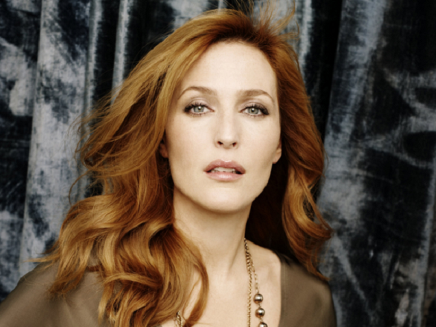 La actriz Gillian Anderson. (CORTESÍA). 
