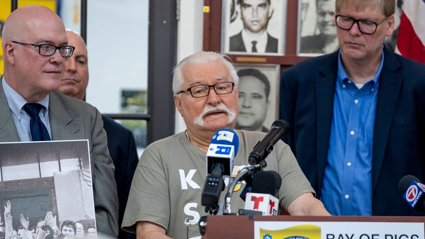 El expresidente polaco Lech Walesa.