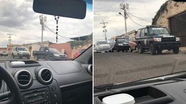 Unidades del SEBIN fueron fotografiadas cuando procedían al allanamiento de las viviendas de los sobrinos de la fiscal venezolana exiliada&nbsp;Luisa Ortega Díaz.
