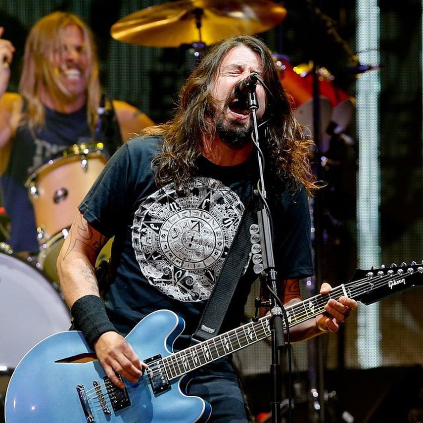 El vocalista de la banda Foo Fighters Dave Grohl. (INSTAGRAM)