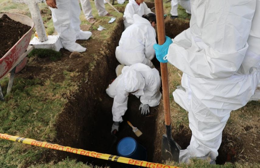 Exhumaciones de la Jurisdicci&oacute;n Especial para la Paz (JEP) por falsos positivos
