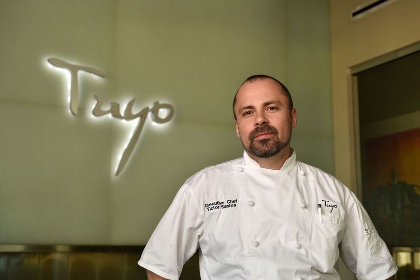 Victor Santos es el chef ejecutivo del restaurante Tuyo del downtown de Miami.