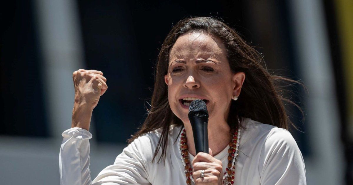 María Corina Machado llama a venezolanos a quedarse en sus casas el día de los comicios
