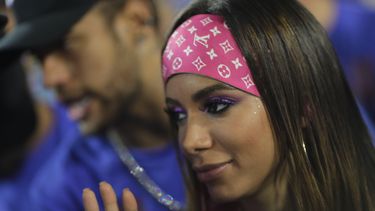 La cantante Anitta en el Carnaval de Río de Janeiro.