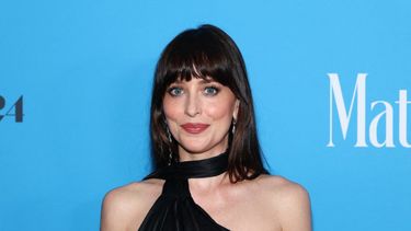 Dakota Johnson asiste al estreno de Materialists de A24 en el Teatro DGA el 7 de junio de 2025 en la ciudad de Nueva York.