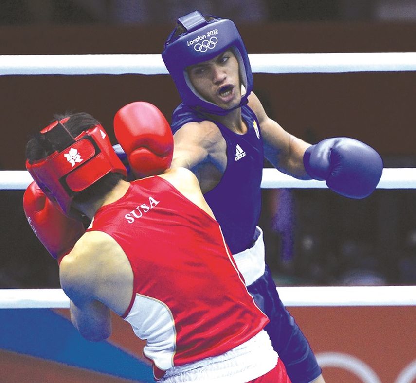 Ramírez aseguró que la calidad hay que demostarla en el cuadrilátero. Aquí durante un combate en los Juegos Olímpicos de Londres 2012. (EFE)