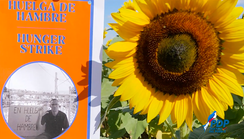 Fotograma del video Flores y soles por la UNPACU.&nbsp;