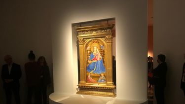Obra de Fra Angelica restaurada se muestra en el Museo Thyssen.
