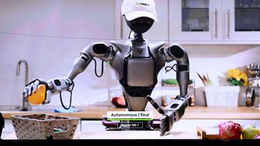 Un robot con inteligencia artificial fabricado por la tecnológica Nvidia.