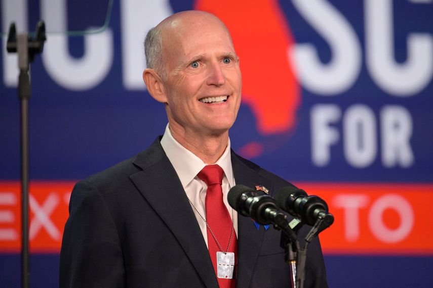 El senador Rick Scott, republicano de Florida.