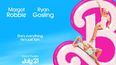 Margot Robbie y Ryan Gosling protagonizan la película Barbie.