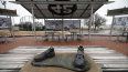 Una estatua de bronce del beisbolista Jackie Robinson, el primer hombre negro que jugó en las Ligas Mayores, fue robada de un parque en Wichita, Kansas, la madrugada del 25 de enero de 2024.