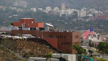 Edificio de la Embajada de EEUU en Caracas, Venezuela.