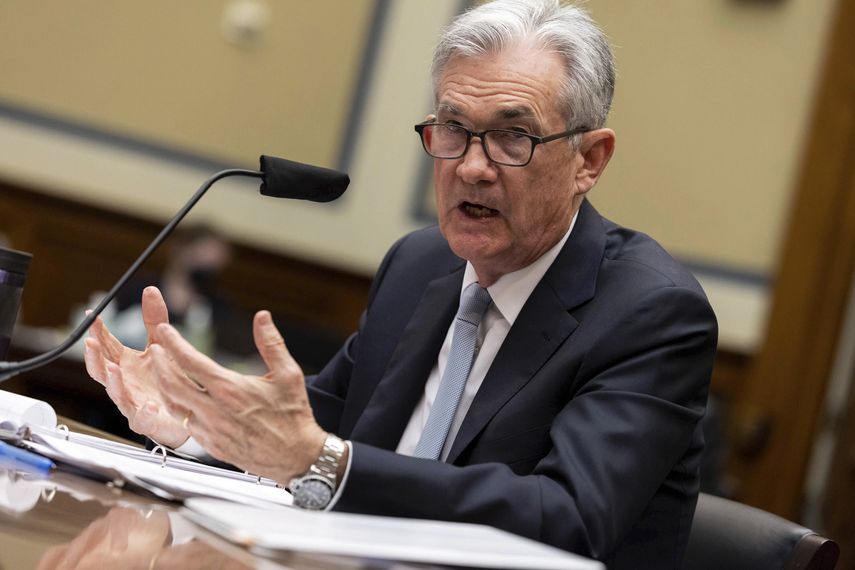 El presidente de la Reserva Federal de Estados Unidos, Jerome Powell.