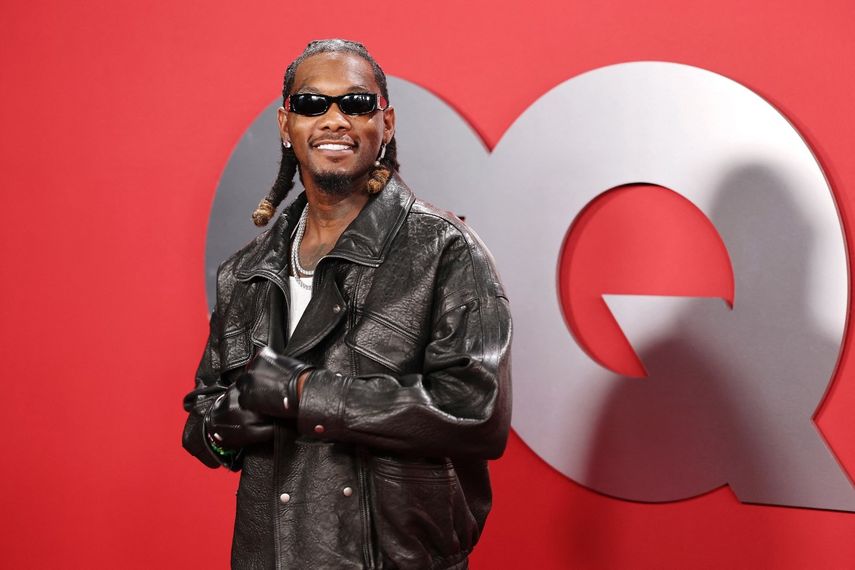 Offset asiste a la fiesta de los Hombres del Año 2025 de GQ en el Chateau Marmont el 13 de noviembre de 2025 en Los Ángeles, California.&nbsp;