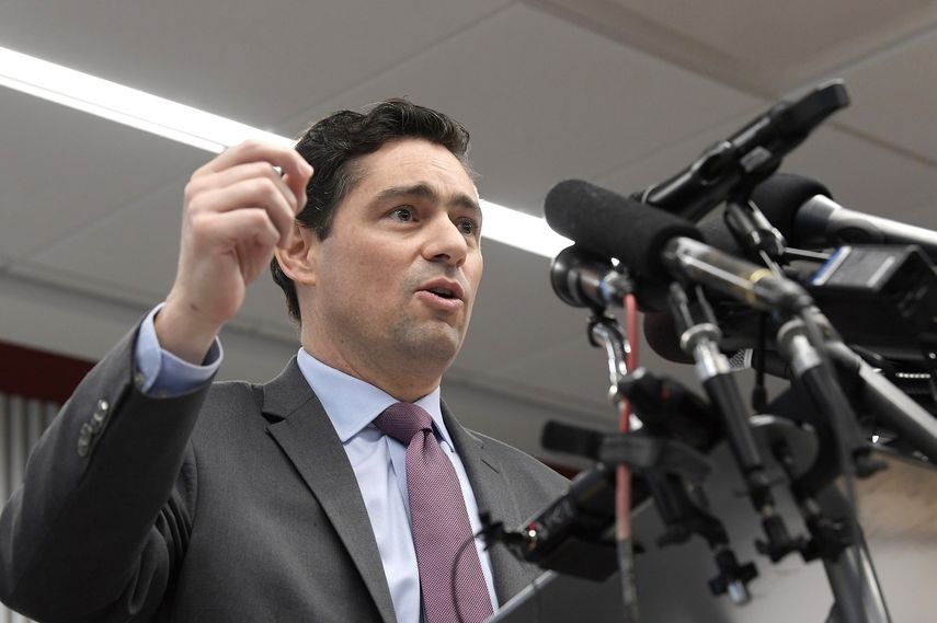 Carlos Vecchio, embajador de Venezuela ante EEUU, nombrado por el presidente encargado Juan Guaidó.