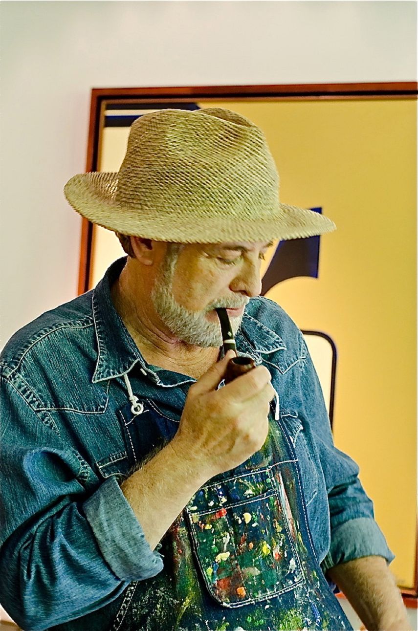 El artista ítalovenezolano Wladimiro Politano.&nbsp;