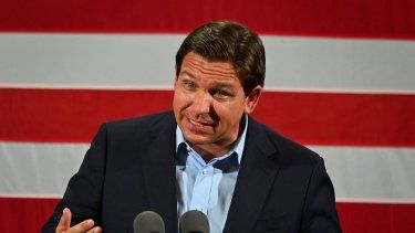 El gobernador de Florida, Ron DeSantis.
