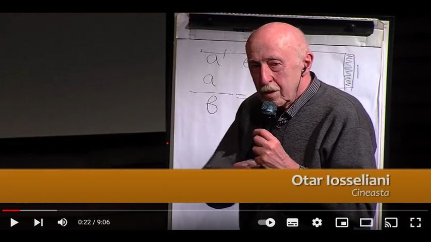 El cineasta Otar Iosseliani