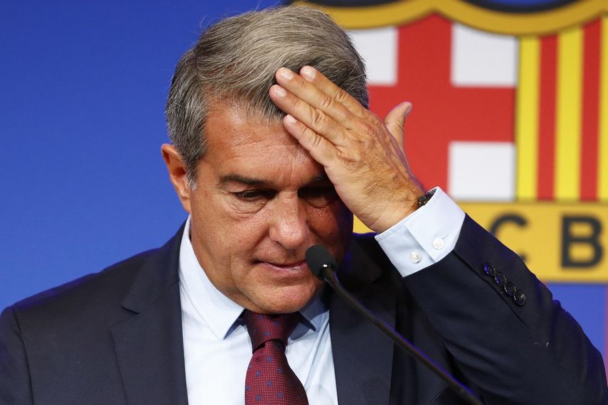 La situación financiera del FC Barcelona es dramática dijo Laporta