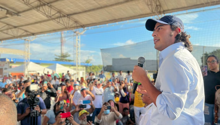 Nicolás Petro Burgos, hijo del presidente de Colombia Gustavo Petro.