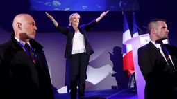 La candidata francesa Marine Le Pen.&nbsp;&nbsp;