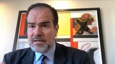 Mauricio Claver-Carone, durante el V Diálogo Presidencial. Archivo.