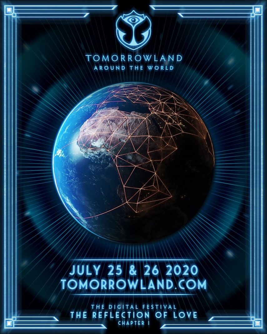 Cartel del festival Tomorrowlan.