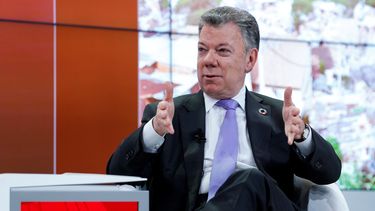 Santos calificó la migración de venezolanos como uno de los  nuevos retos y realidades a los que el Estado colombiano le está  haciendo frente.