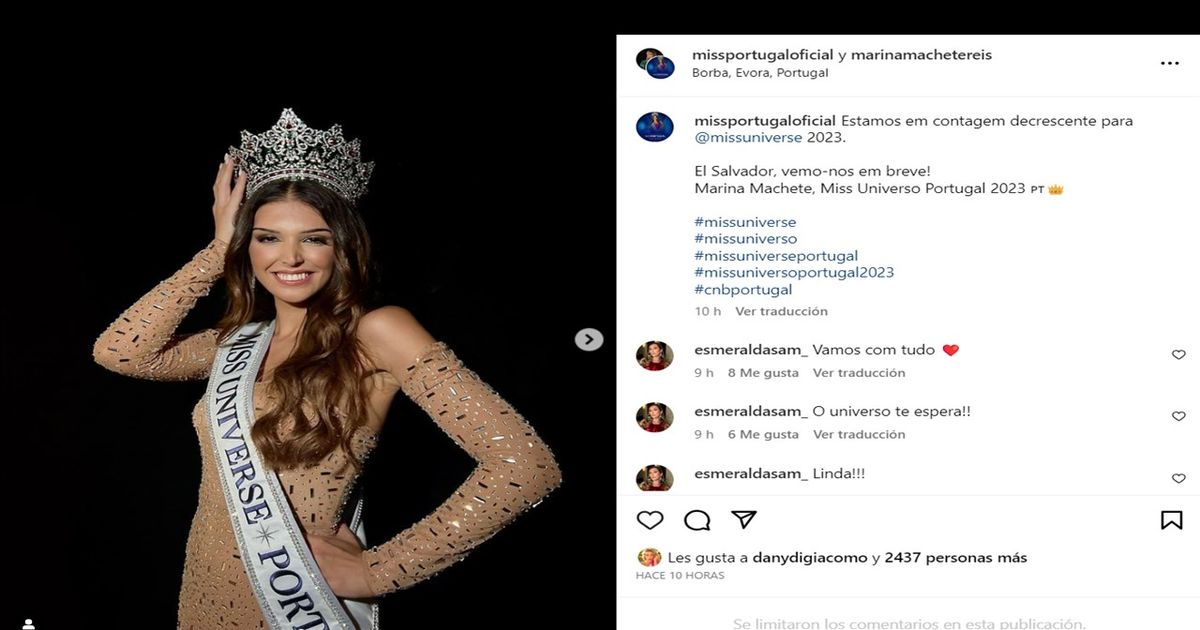 Transgénero gana Miss Portugal 2023