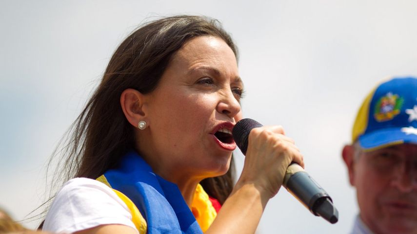 María Corina Machado, opositora venezolana, dirigente del partido Vente Venezuela