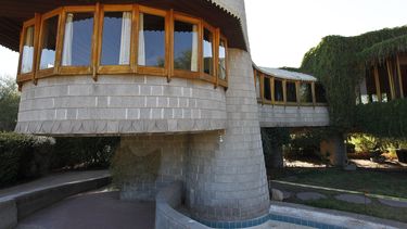 En esta foto del 19 de octubre de 2012, la casa dise&ntilde;ada por el prominente arquitecto Frank Lloyd Wright en Phoenix, Arizona.&nbsp; 