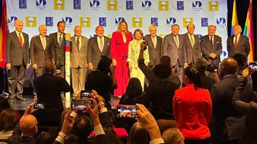 Expresidentes miembros del Grupo IDEA en el Miami Dade Collage