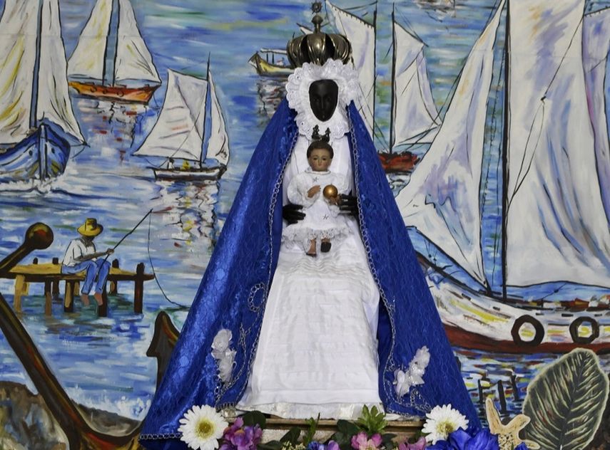 Imagen de la Virgen de Regla. (CORTESÍA)