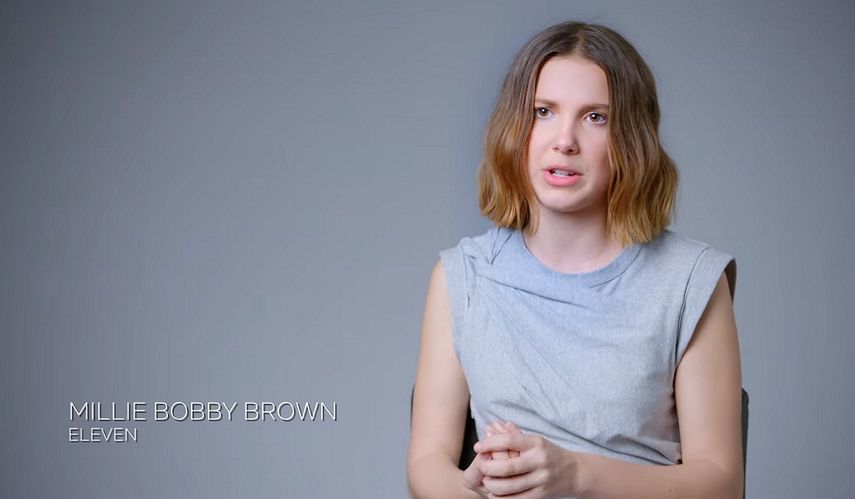 Millie Bobby Brown interpreta a Eleven en Stranger Things.