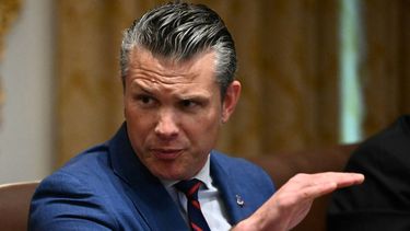 El secretario de Defensa de Estados Unidos, Pete Hegseth.