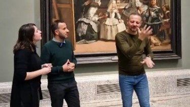 El Museo del Prado, junto con la Fundación CNSE, traduce a lengua de signos española 266 términos artísticos.