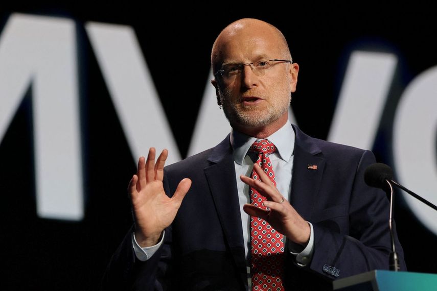 Brendan Carr, jefe de la estadounidense Comisión Federal de Comunicaciones (FCC).