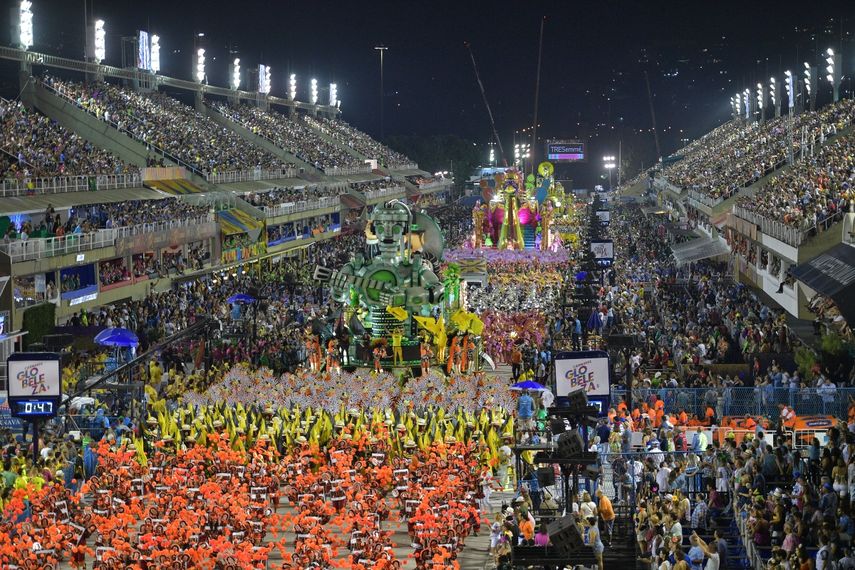 La edición 2019 del Carnaval de Río de Janeiro.