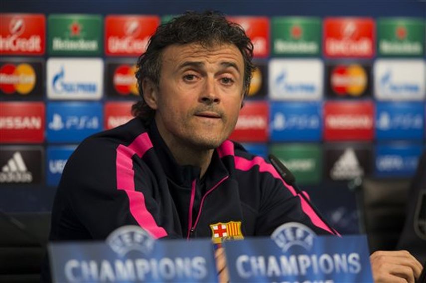 Luis Enrique sabe que su liderato depende del desempeño de ellos mismos. (AP)